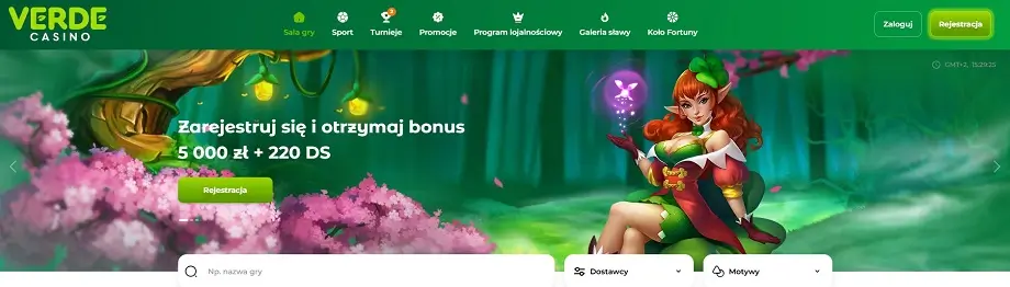 strona główna Casino Verde 